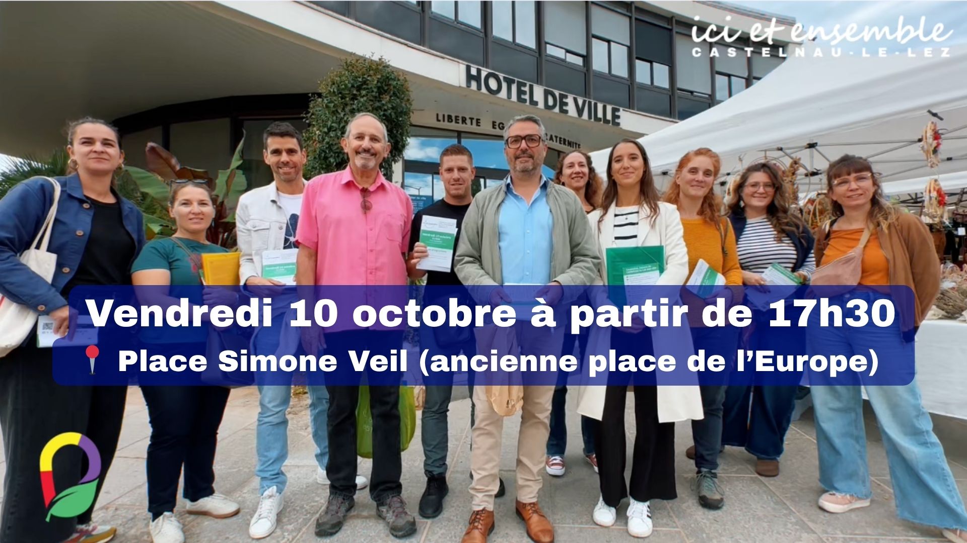 Lancement "ici et ensemble Castelnau"